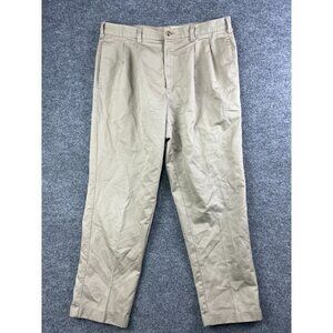 Vintage Eddie Bauer Chino Pants Men's 38x30 Khaki Wrinkle Resistant